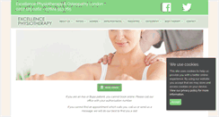 Desktop Screenshot of excellencephysiotherapy.com